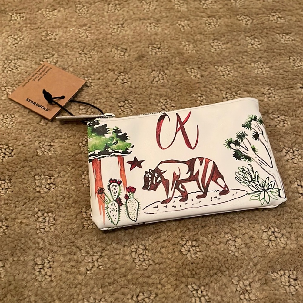 NWT Starbucks card pouch